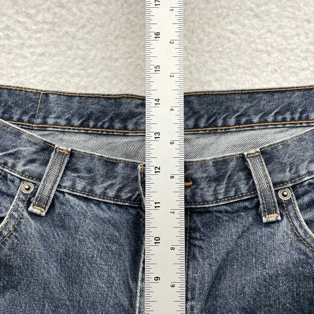 VTG Brooks Brothers Sport Jeans Mens 36x32 Relaxed Straight Leg Dark Wash Cotton